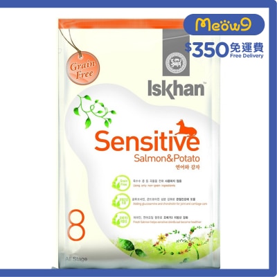 ISKHAN - #8 Sensitive - Salmon & Potato (6kg)- Iskhan