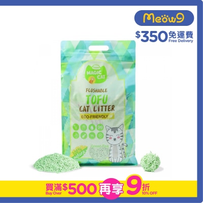 MAGIC CAT - Corn Tofu (6L/Green Tea) Cat Litter- MAGIC CAT