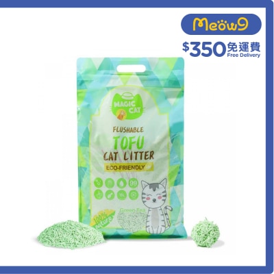 MAGIC CAT - 綠茶味 天然玉米豆腐貓砂 (6L) - MAGIC CAT