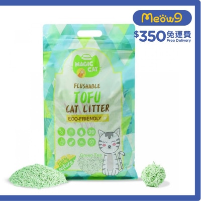 MAGIC CAT 綠茶味 天然玉米豆腐貓砂 (6L) - MAGIC CAT