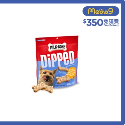 MILK-BONE 磨牙烘焙餅乾 - 花生醬味 - 狗小食 (12oz) - Milk - Bone