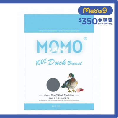 MOMOCARE 貓狗凍乾小食 - 鴨胸塊 (400g) - MOMOCARE