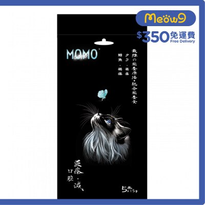 MOMOCARE 萌寵守護 - 貓主食肉泥條 - 鱈魚+褐藻【口腔】(15g x 5本) - MOMOCARE