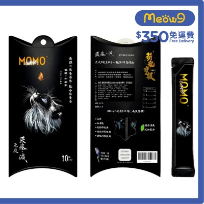 MOMOCARE 萌寵守護 - 貓主食肉泥條 - 鵪鶉+牛初乳【免疫】(15g x 10本) - MOMOCARE