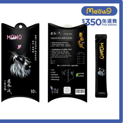 MOMOCARE 萌寵守護 - 貓主食肉泥條 - 鮪魚+蔓越莓【下部尿路】(15g x 10本) - MOMOCARE