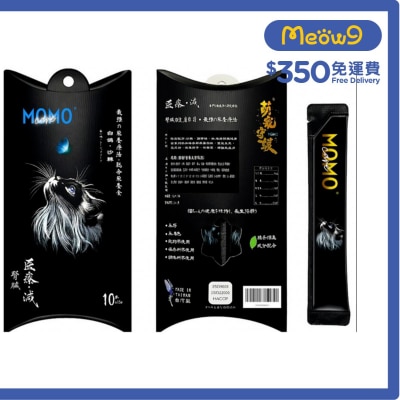 MOMOCARE 萌寵守護 - 貓主食肉泥條 - 白鴿+沙棘【腎臟】(15g x 10本) - MOMOCARE