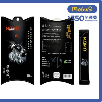 MOMOCARE 萌寵守護 - 貓主食肉泥條 - 加拿大火雞+ 鯊魚軟骨素【關節】(15g x 10本) - MOMOCARE