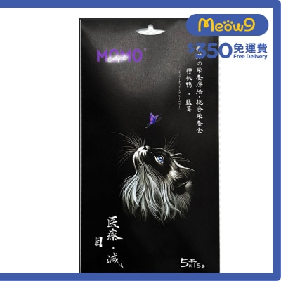 MOMOCARE Cute Pet Guardian -Cat Meat Paste Cherry Duck + Blueberry (Eye) (15g x 5)- MOMOCARE