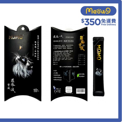 MOMOCARE 萌寵守護 - 貓主食肉泥條 - 暹羅鱷+山羊初乳【腎臟】(15g x 10本) - MOMOCARE