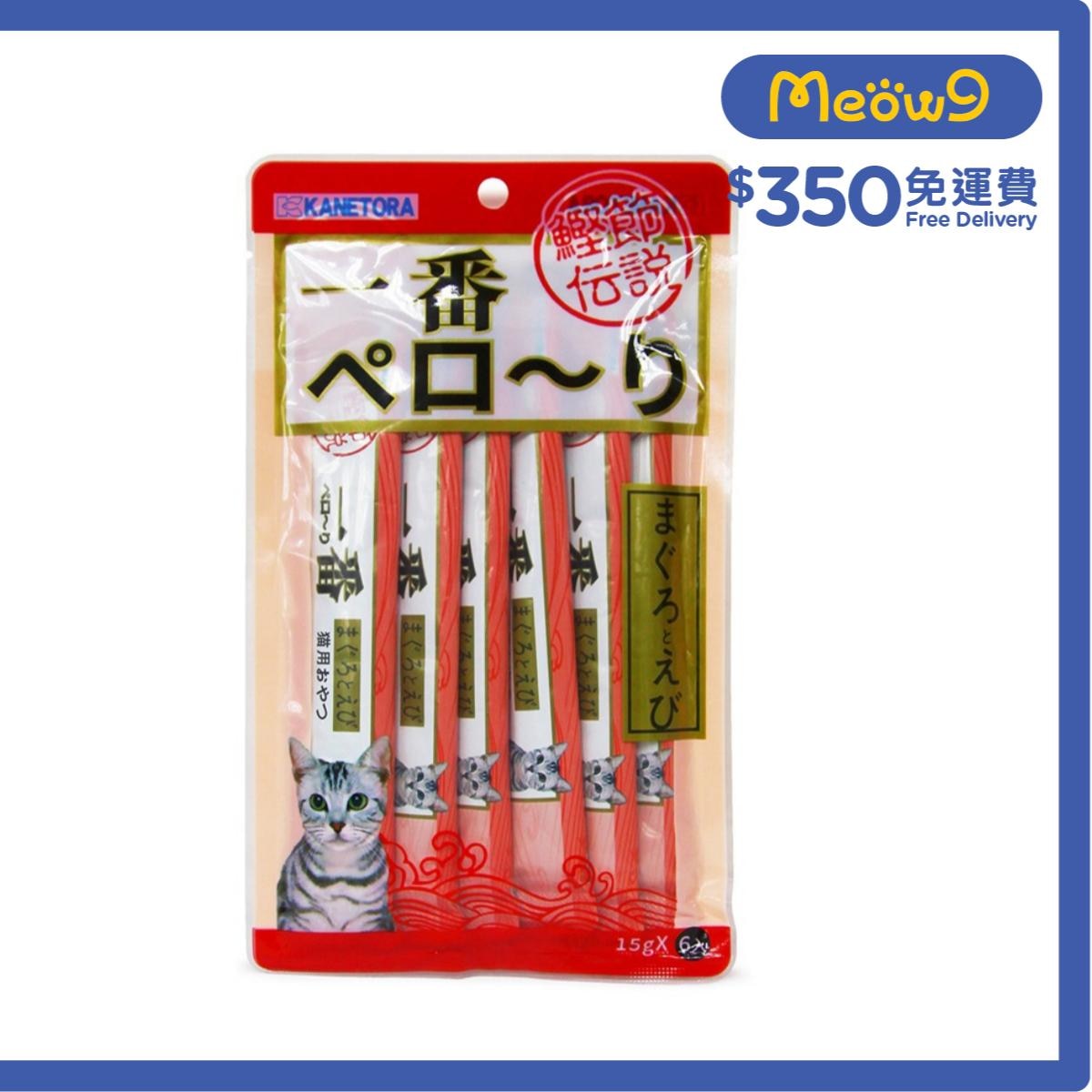 一番 貓奇妙醬肉泥 金槍魚（蝦味）15g*6 - 金虎一番
