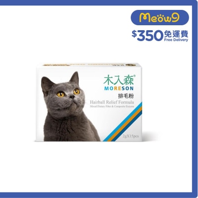 木入森 貓用排毛粉 (貓草) (2g x15pcs) - 木入森
