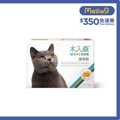 木入森 貓用排毛粉 (芝士) (2g x15pcs) - 木入森