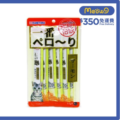 一番 貓奇妙醬肉泥 (三文魚) 15g*6 - 金虎一番