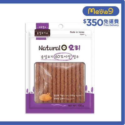 NATURAL ONE 鴨肉條 狗小食 (100g) - Natural O