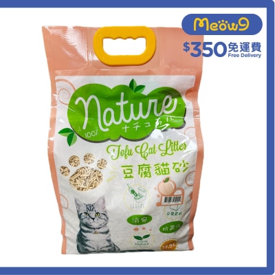 純天然 桃豆腐貓砂 (17.5L) - Nature
