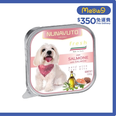 NUNAVUTO Italian Style Salmon Dog Alu Tray (100g)- NUNAVUTO