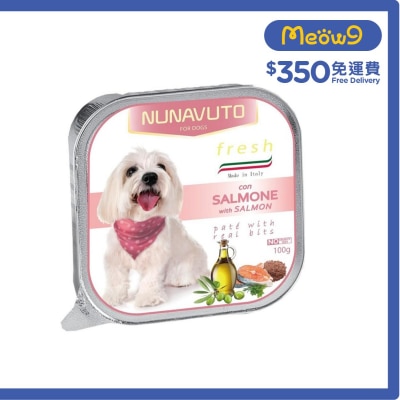 NUNAVUTO Italian Style Salmon Dog Alu Tray (100g)- NUNAVUTO