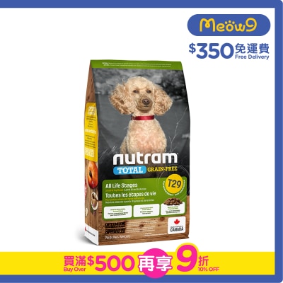 NUTRAM Total T29 小型犬無穀糧羊肉+扁豆 全犬狗糧 (5.4kg) - nutram
