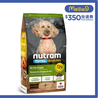 NUTRAM Total T29 小型犬無穀糧羊肉+扁豆 全犬狗糧 (5.4kg) - nutram