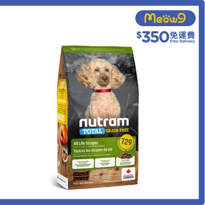 NUTRAM Total T29 小型犬無穀糧羊肉+扁豆 全犬狗糧 (5.4kg) - nutram
