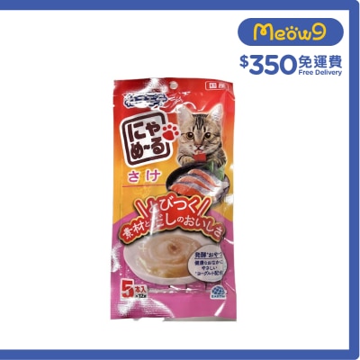 NEKO MOTE - Nyameru 三文魚味肉醬 貓零食肉泥餐包 (60g) - Neko Mote