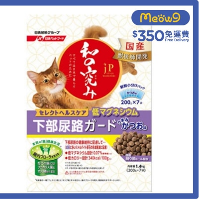 日清 [JP 和の究味] 貓尿道保健(低鎂) 貓糧1.4kg - 日清