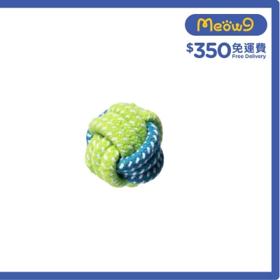OTHERS 綠色磨牙波波結潔齒狗玩具 