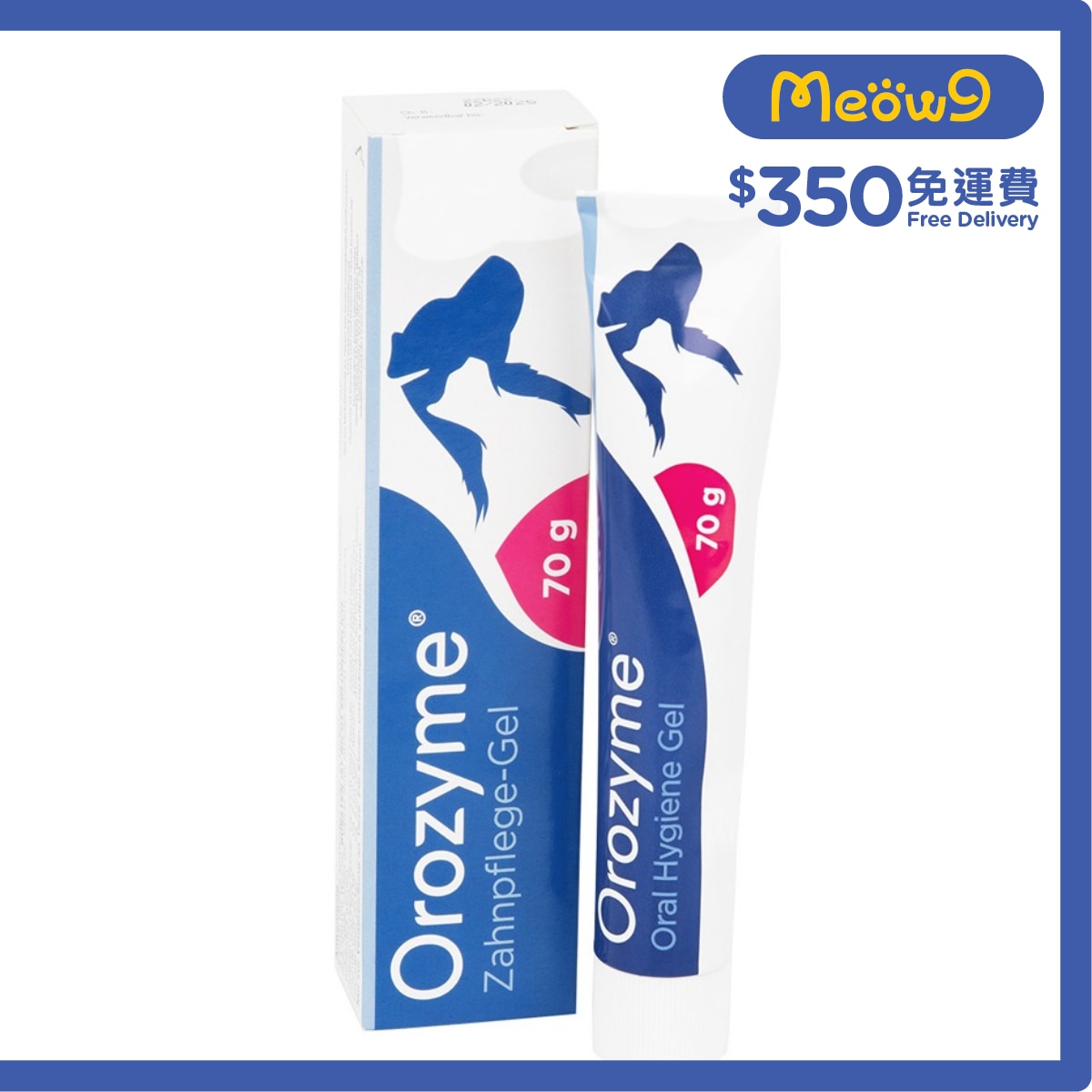 ECUPHAR Orozyme Oral Hygiene Gel (70g)- Ecuphar