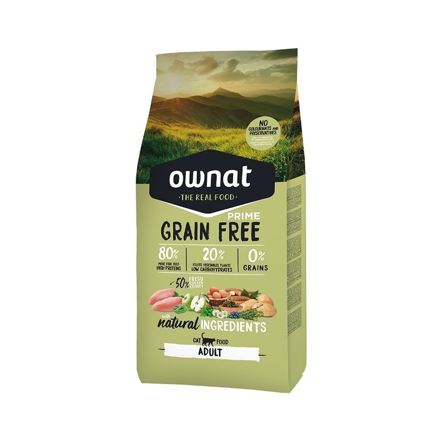 OWNAT Grain Free Adult - Chicken & Turkey (3kg) All Cat Food - ownat