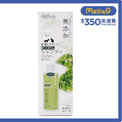 PETZ ROUTE 天然橄欖玫瑰 寵物 洗毛液 200ml 貓犬合用 - Petz Route