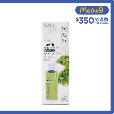 PETZ ROUTE 天然橄欖玫瑰 寵物 洗毛液 200ml 貓犬合用 - Petz Route