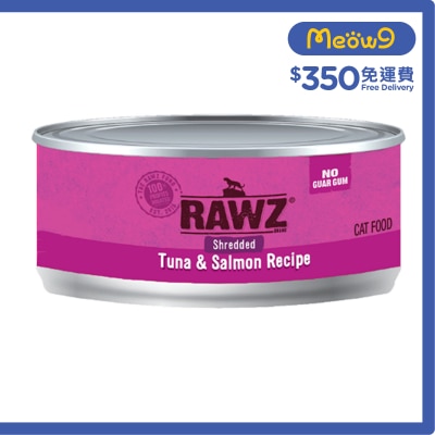 RAWZ [NO Guar Gum]Shredded Tuna & Salmon Recipe (85g) - RAWZ