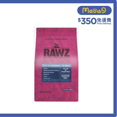 RAWZ - [MealFree]Salmon; Dehydrated Chicken & Whitefish GRAIN FREE All Life Stage Cat Food (1.75lb)- RAWZ