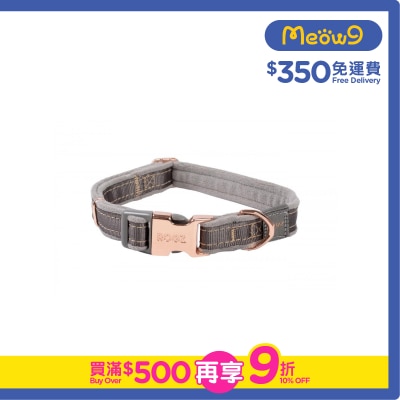ROGZ HB275-DG Urban Classic Collar (M) -DOVE GREY- Rogz