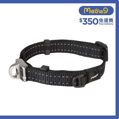 ROGZ HBS16 - Utility Safety Collar 安全磁石項圈 (M) - 黑色 - Rogz