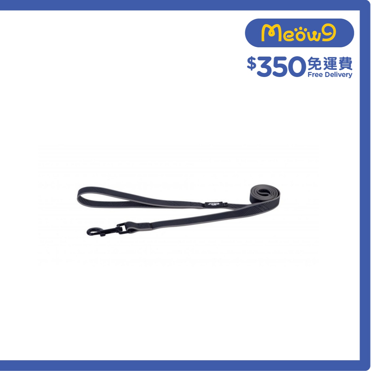 ROGZ HL65L 140-A Amphibian Classic Lead (L)-BLACK- Rogz