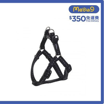 rogz utility step in harness 胸帶 s 黑色