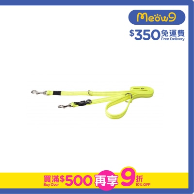 ROGZ HLM06-H Utility Multi Purpose Lead (L) - Dayglo Yellow- Rogz