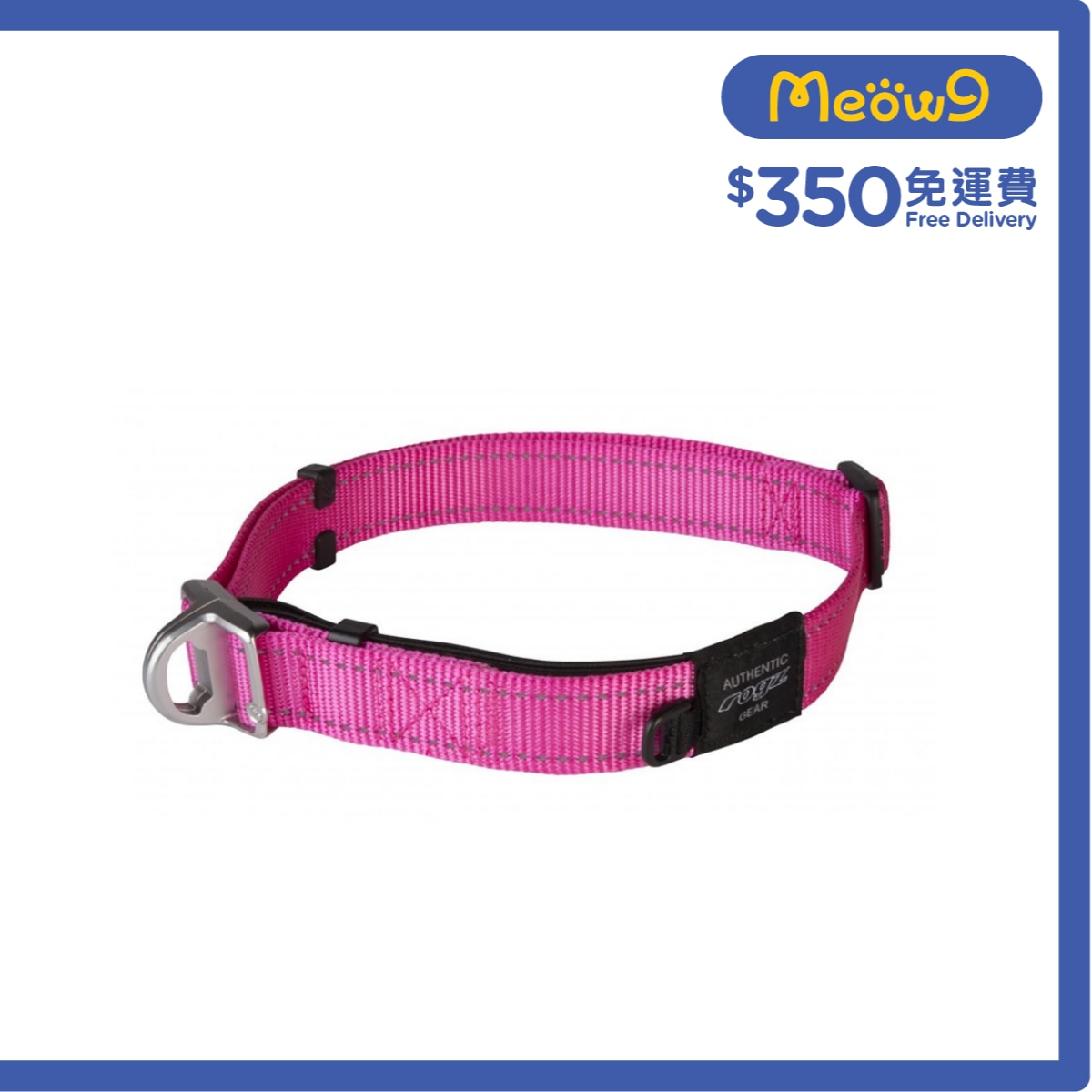 ROGZ HBS25-Utility Safety Collar (XL)- Pink- Rogz