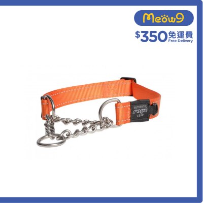 ROGZ Utility Control Collar Chain (XL) Orange- Rogz