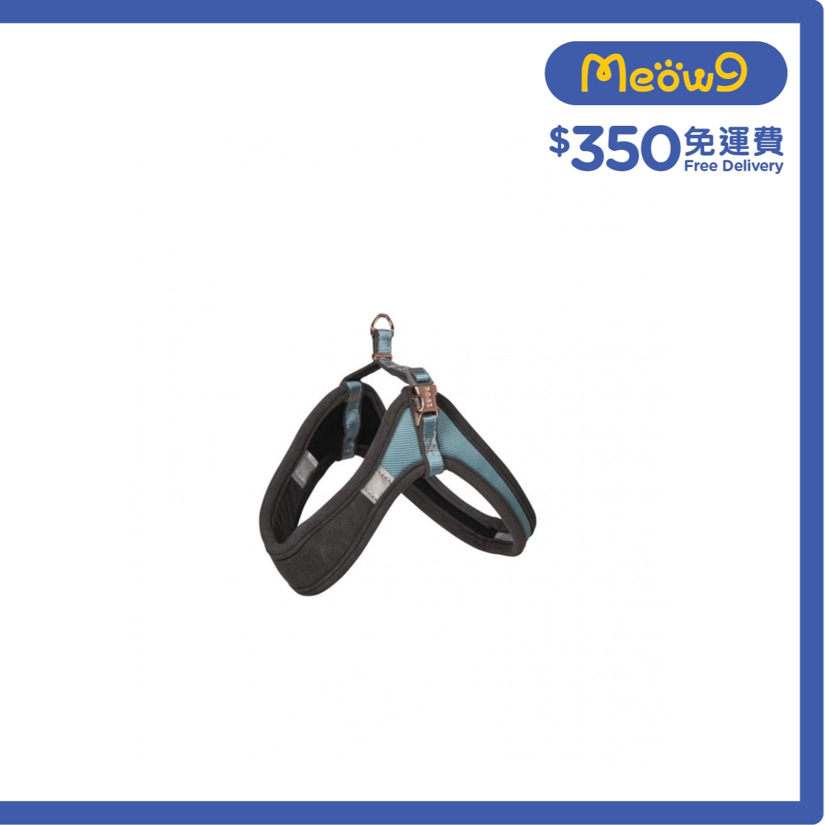 ROGZ SJQ273-TM Urban Adjustable Fast-Fit Harness (S)-Turquoise Moon- Rogz