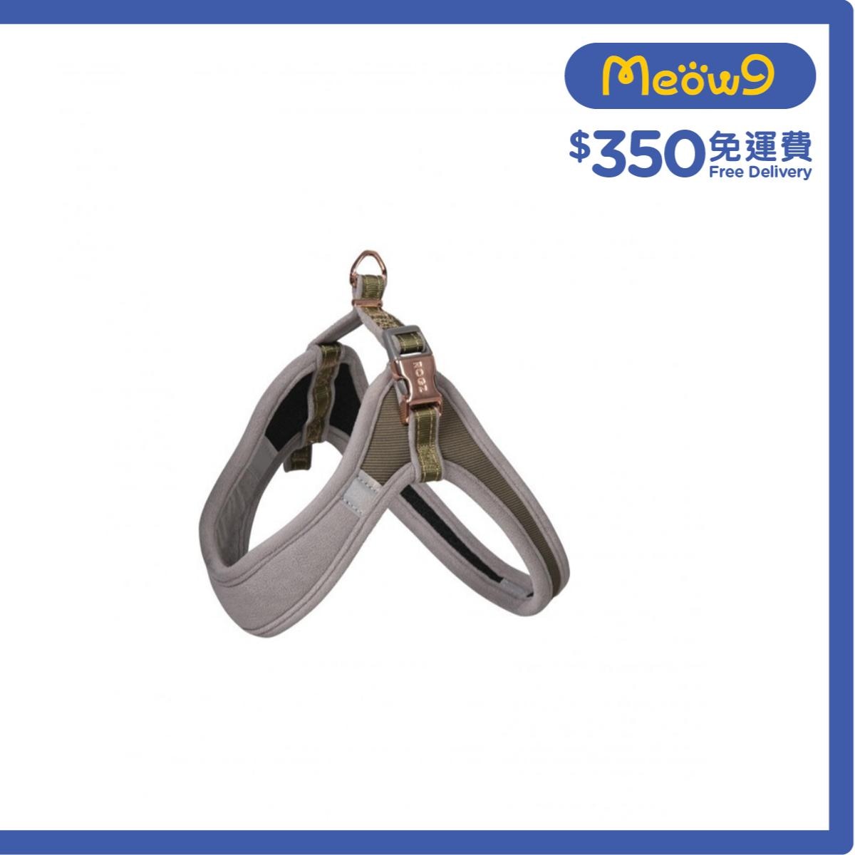 ROGZ SJQ274-OT Urban Adjustable Fast-Fit Harness (S/M)-Olive Twist- Rogz