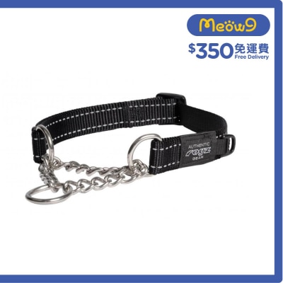 ROGZ Utility Control Collar Chain (L) Black- Rogz