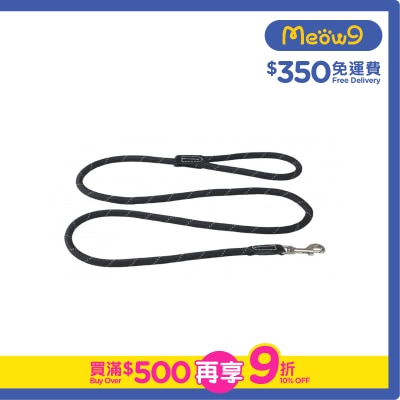 ROGZ HLLR12 - Fixed Lead Rope 拖帶 - 圓繩 (L) - 黑色 - Rogz