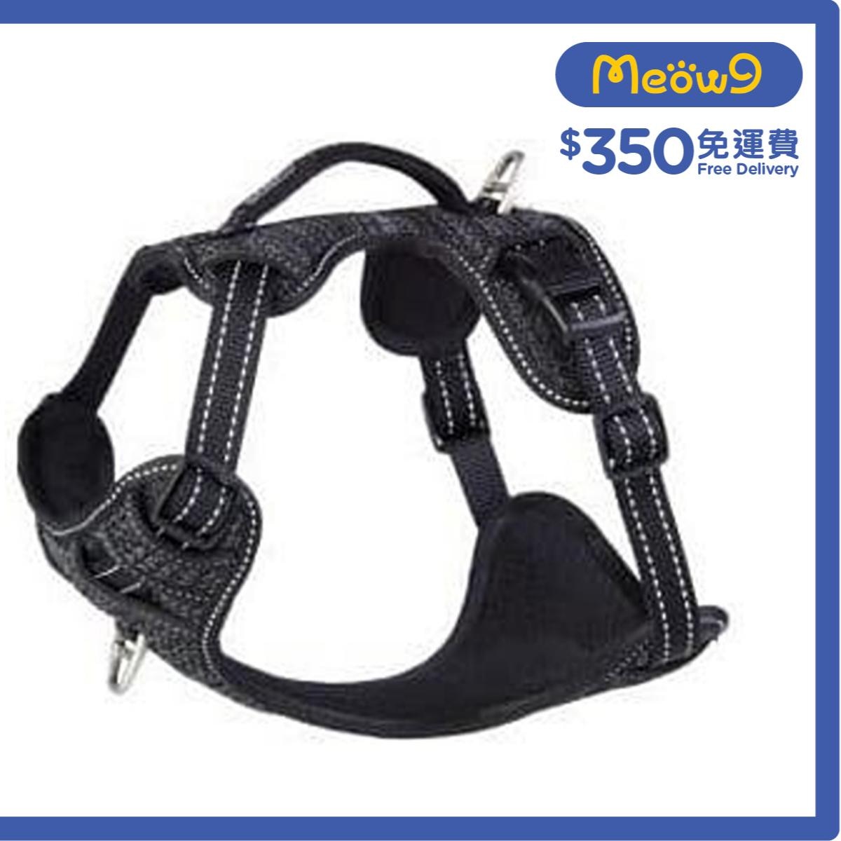 ROGZ Utility Explore Harness (M) Black For Medium Dog- Rogz