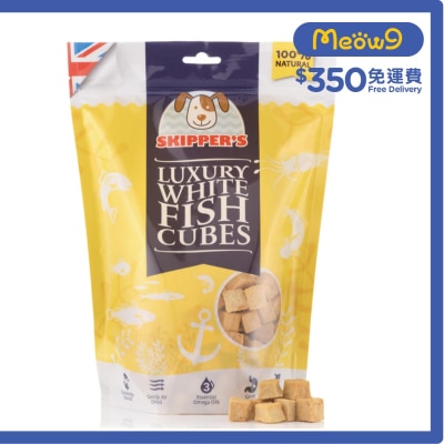 SKIPPER'S Luxury White Fish Cubes Dog Snack (70g)- SKIPPER'S