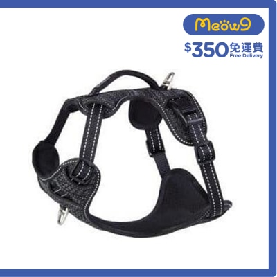 ROGZ Utility Explore Harness (S) Black For Small Dog- Rogz