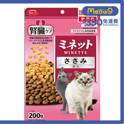 SMACK Minette - 護腎貓糧（雞肉乾添加)200g - Smack