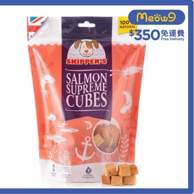 SKIPPER'S Salmon Supremes Cubes Dog Snack (70g)- SKIPPER'S