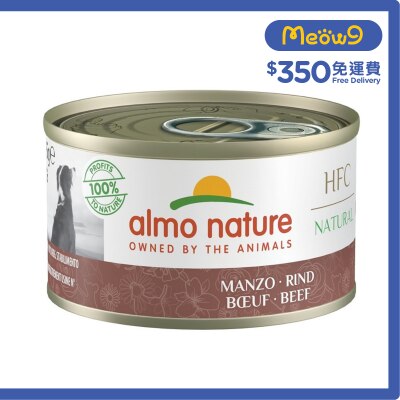 ALMO NATURE HFC Natural 牛肉(95g) almo nature狗罐頭